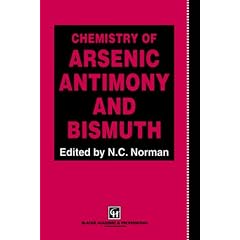 Chemistry of Arsenic, Antimony and Bismuth