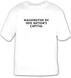 WASHINGTON DC Murder Capital of America T-shirt Large White