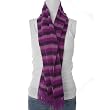 Adi 100-Percent Cashmere Striped Fashion Scarf