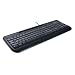 Microsoft Wired Keyboard 600 USB Tastatur schnurgebunden schwarz (deutsches Tastaturlayout, QWERTZ)
