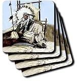 Southwest - Indian Chief - Coasters