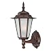 Acclaim 6101ABZ Camelot Collection 1-Light Wall Mount Outdoor Light Fixture, Architectural Bronze