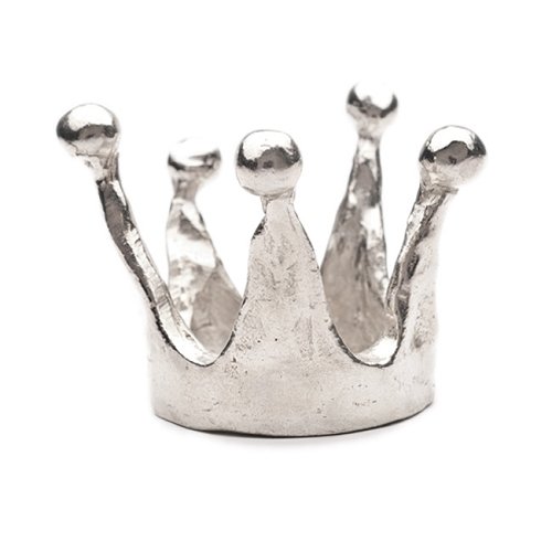 Pewter Royal Crown Jewelry Ring Holder Ring Holder