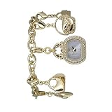 Citizen Ladies Silhouette Charm Bracelets Eco-Drive Gold-Tone Watch #EG2312-65D by Citizen