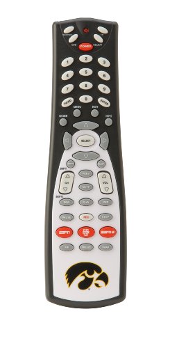 GameChanger 00008 UNIVERSITY OF IOWA Logo and Colors on ESPN-Enabled Button Universal Remote Control