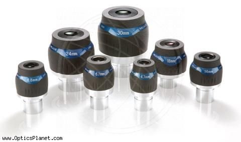 Meade Ultra Wide Angle Eyepieces Series 5000 82 Apparent Field-of-View 1.25 Barrel Size Focal... from Meade Telescopes