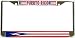 Puerto Rico Rican Flag Chrome License Plate Frame Holder