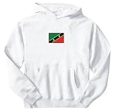 Sweatshirt White  Flag Transfer St. Kitts & Nevis  State Country