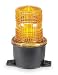 FEDERAL SIGNAL LP3PL-024A Low Profile Warning Light,LED,Amber,24V