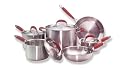NapaStyle Stainless Steel with Copper Bottom 10-Piece Set with Silicone Handle (71063)