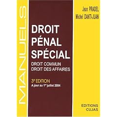 Droit p�nal sp�cial : Droit commun-Droit des affaires