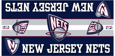 New Jersey Nets NBA 30x60 Beach Towel by McArthur