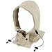 Men's Winter Ski Hoodie Pullover Mask Headscarf Neckwarmer Scarf Hood Hat Light Gray