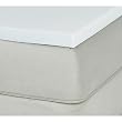 Memory Lane O-1A561 Aerus Natural Memory Foam 1-inch Mattress Topper - Twin XL
