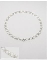 Anklet In 92.5 Sterling Silver