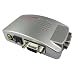 VGA to TV AV Composite RCA S-Video Convertor Box Adaptor for Computer Laptop PC MAC Monitor (Silver)
