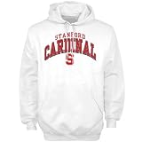 Stanford Cardinal White Arched Hoody Sweatshirt