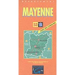 Mayenne (French Department Maps S)