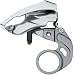 Shimano FD-M960 XTR Triple Front Derailleur, 34.9mm, DP TS 9S, Pewter