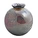Glass Ware Art Retro Purple Fish Bowl Vase 15cm New