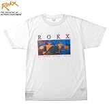 ROKX【ロックス】S/S PRINT TEE-ROLLING ROKX WHITE