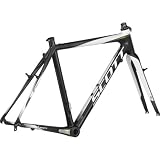 Scott Addict CX RC Carbon Cyclocross Rahmen schwarz/weiss/ 2012