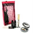 3pcs La Petit Black Dress Eye Sentials Set: 1x Mascara + 1x Eyeshadow Trio + 1x Eyebrow Grooming Gel