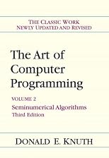 Art of Computer Programming, Volume 2: Seminumerical Algorithms (3rd Edition)