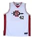 San Diego State Aztecs SDSU Basketball Jersey - White NCAA Jerseys