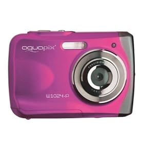  videocámara digital Easypix W1024 - CÃ¡mara compacta de 10 Mp (pantalla de 3", zoom Ã³ptico 8x) color rosa