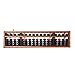 Vintage-Style 17 Digit Rods Wooden Abacus Soroban Chinese Japanese Calculator Counting Tool w/ Reset Button 14