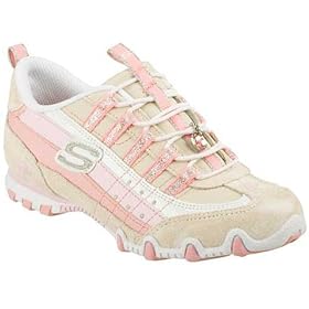 Skechers Girls' Bikers Candy Cane Sneakers