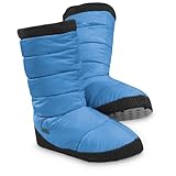 Sierra Designs Women's Pull-On Down Bootie,Sky/Surf,Large
