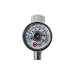 Coilhose Pneumatics 4012G In-Line Flow Regulator, 1/4-Inch Pipe Size with 1/2-Inch Dial Gauge (0-160 PSI)