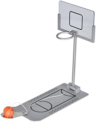 AmazingsportsTM Basketball Games Metal Portable Desktop Basketball Game with 2 Mini Basketballs