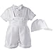 Lauren Madison Baby-Boys Newborn Infant Three Piece Short Pant Outfit Set