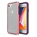 Lifeproof SLAM Series Case for iPhone 8 & 7 (ONLY) - Retail Packaging - Free Flow (Clear/Fusion Coral/Royal Lilac)