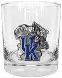NCAA Kentucky Wildcats Rocks Glass
