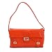 Fendi Orange Leather Shoulder Bag