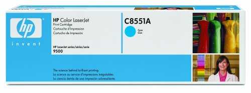 HP Color LaserJet C8551A Cyan Print Cartridge in Retail Packaging