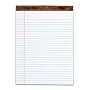 Tops Letr-Trim Perforated Top Letter Size White 50 Sheet Legal Pad 12 Pack (7533)