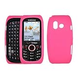 Premium Pink Soft Silicone Gel Skin Cover Case for Samsung Intensity U450 [ ....