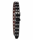 Cookie’s Brand “Double Grommet” Faux Leather Belt (Sizes 30″ – 40″)