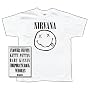 Nirvana - Smiley White T-Shirt