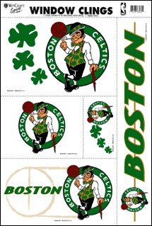 Boston Celtics Decals (Window Clings)
