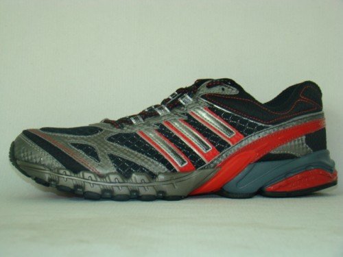 Adidas Kooger schwarz/silber Laufschuh, Größe:42