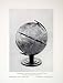 1931 Print Swedish Celestial Globe Engraved Glass Mythical Figures Unicorn Fight - Original Halftone Print