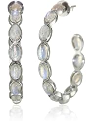Emily and Ashley Labradorite Hoop Earrings