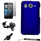Blue Smooth Design Cover / 2 Piece Snap On Crystal Protective Hard Case for ....