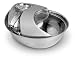 Stainless Steel Pet Drinking Fountain Raindrop Design